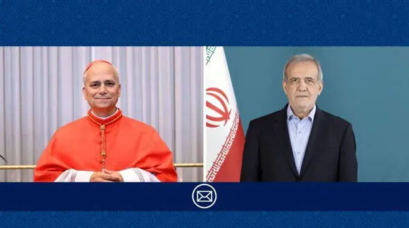 پیام تبریک رئیس‌جمهور پزشکیان به رهبر کاتولیک‌های جهان 