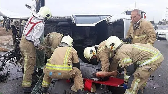 تصادف در محور مراغه ۳کشته و ۴ زخمی برجای گذاشت