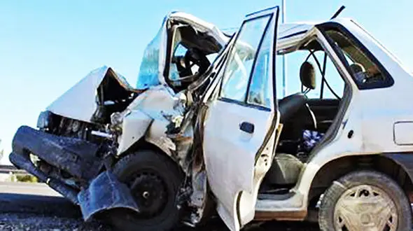 تصادف در جاده ورامین/ راننده جان باخت