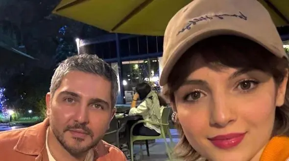 تصاویر تازه‌ از مهسا حجازی (شیرین) با محمدرضا غفاری (آرش) و هوتن شکیبا (خسرو) در پشت صحنه سریال تاسیان