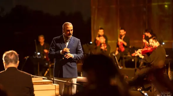 علیرضا قربانی در شب آخر «ایرانم» در تهران: دوری از شما غمی است بر دل ما