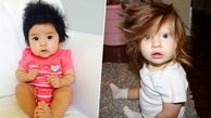 20  نوزاد بانمک و خاص با مدل موهای جالب +عکس های دیدنی 