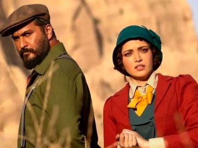آلبوم تصاویر هنری بهنوش طباطبایی و میلاد کی مرام در پشت صحنه سریال «سووشون»/ ترلان پروانه و هوتن شکیبا هم بودند...