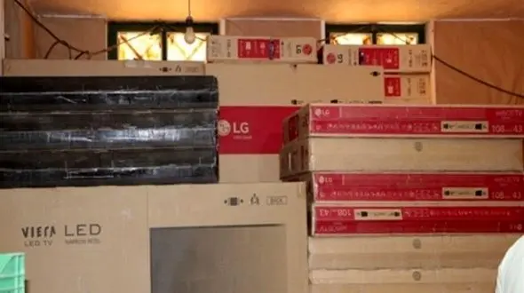  57 دستگاه تلویزیون در کوهستان رها شد!