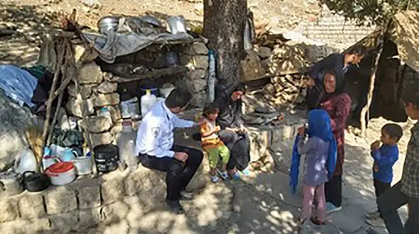 خسارت به ۱۲۰ روستا زلزله زده در اندیکا 