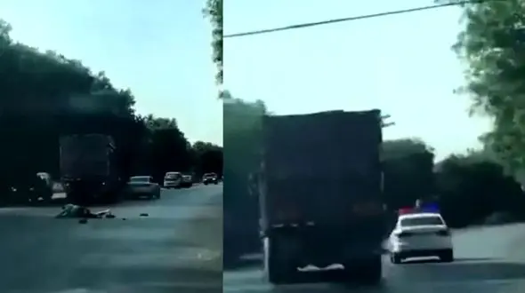 واکنش پلیس خوزستان به انتشار فیلم زیر گرفتن مامور پلیس راه