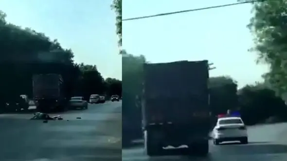 واکنش پلیس خوزستان به انتشار فیلم زیر گرفتن مامور پلیس راه
