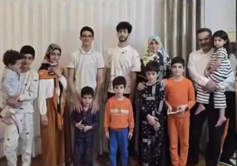 مادر دهه شصتی که ۱۰ فرزند دارد