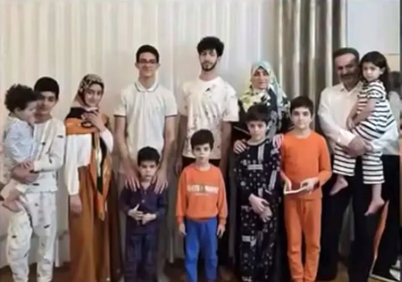 مادر دهه شصتی که ۱۰ فرزند دارد