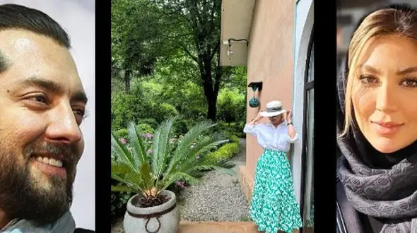 فیلم و عکس / نگاهی به خانه ویلایی منحصربفرد مینا مختاری و بهرام رادان / کاخ نیاوران هم کم آورد / مجلل و شاهانه با چیدمان محشر