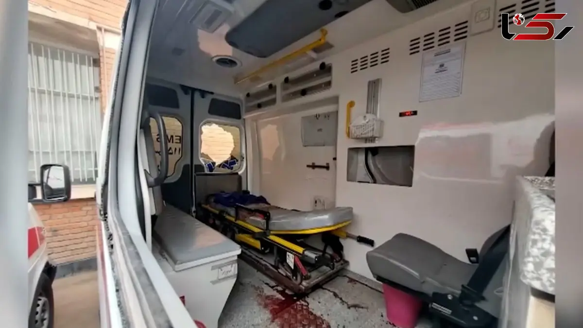 فیلم حمله  تروریست ها به آمبولانس ها 