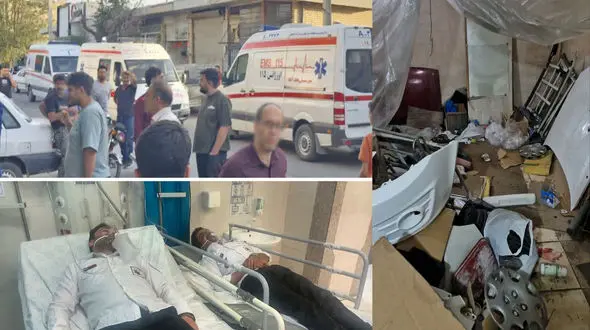 تلاش پرسنل اورژانس ۱۱۵ تا پای مرگ برای نجات مصدومان/مرد 50ساله دوام نیاورد! 