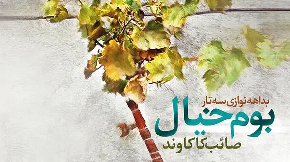 بداهه نوازی سه تار نوازنده معروف به بازار موسیقی آمد