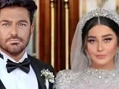 فیلم/نگاهی به چیدمان تالار عروسی شاهانه و لاکچری آقای سبک زندگی، محمدرضا گلزار و همسر آیسان آقاخانی+ لباس عروس اروپایی و دسته گل منحصربه‌فرد