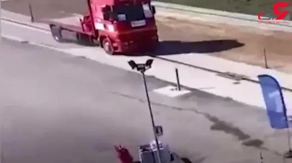 موانع پرتابل برای متوقف کردن سریع خودروها + فیلم 