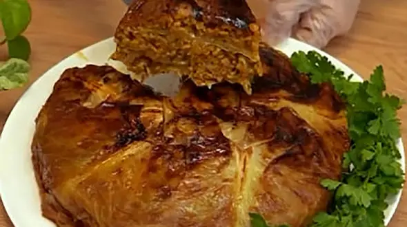 آموزش کیک دلمه برگ مو + فیلم