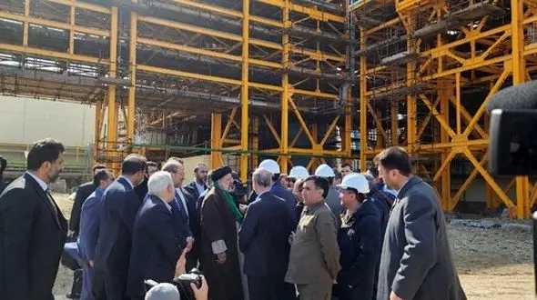 سومین واحد بخار نیروگاه ارومیه به صورت رسمی به شبکه سراسری برق متصل شد