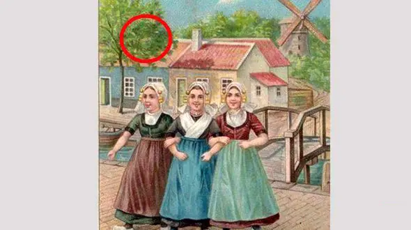 معمای مرموزی که در یک نقاشی نهفته است! + تصاویر