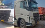 توقیف یک کامیون خطر آفرین با جریمه نجومی + عکس
