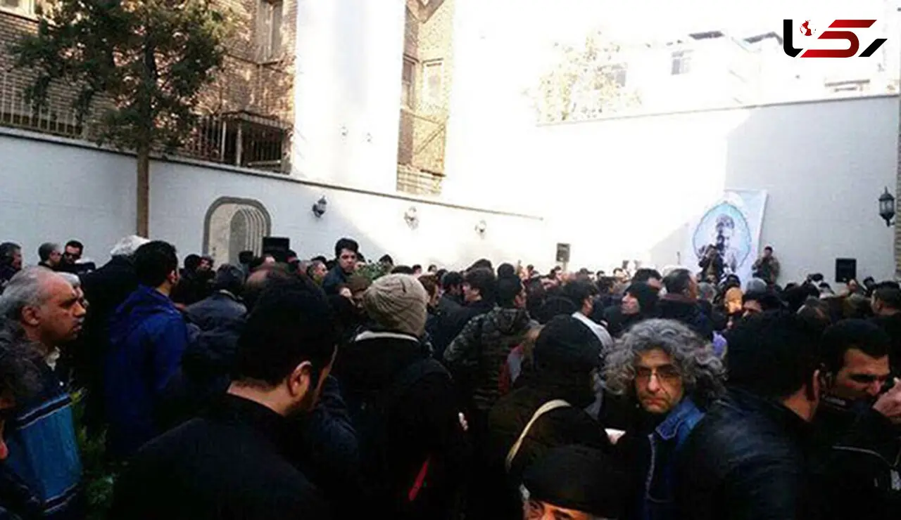 مراسم تشییع حسن جوهرچی از خانه سینما  آغاز شد+عکس