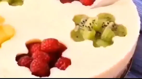 چیز کیک میوه ای عصرونه امروز | فیلم