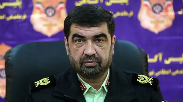 کارشناس سلاح پلیس آگاهی تهران یک افسر زن است 