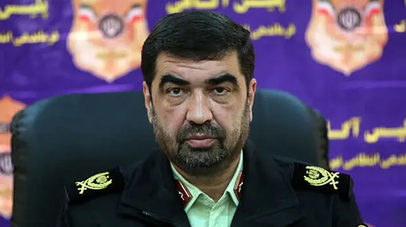 کارشناس سلاح پلیس آگاهی تهران یک افسر زن است 