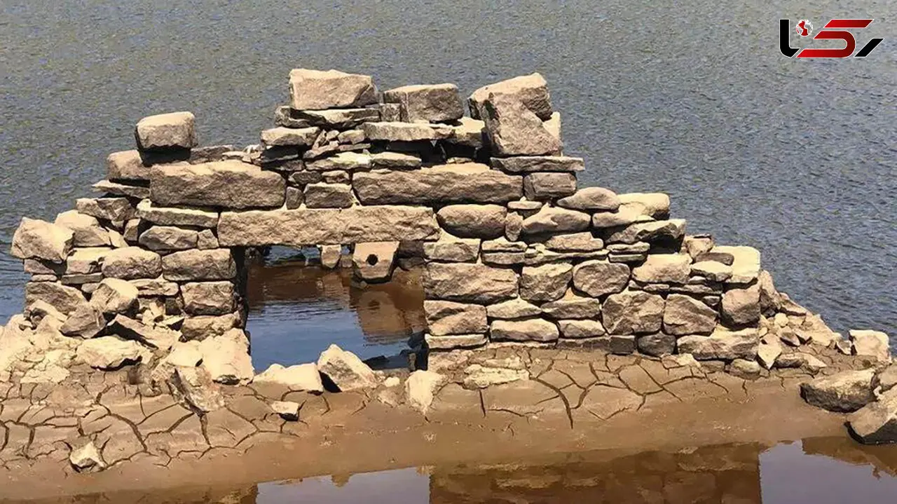 کشف روستای قرون وسطی در دوران خشکسالی + عکس