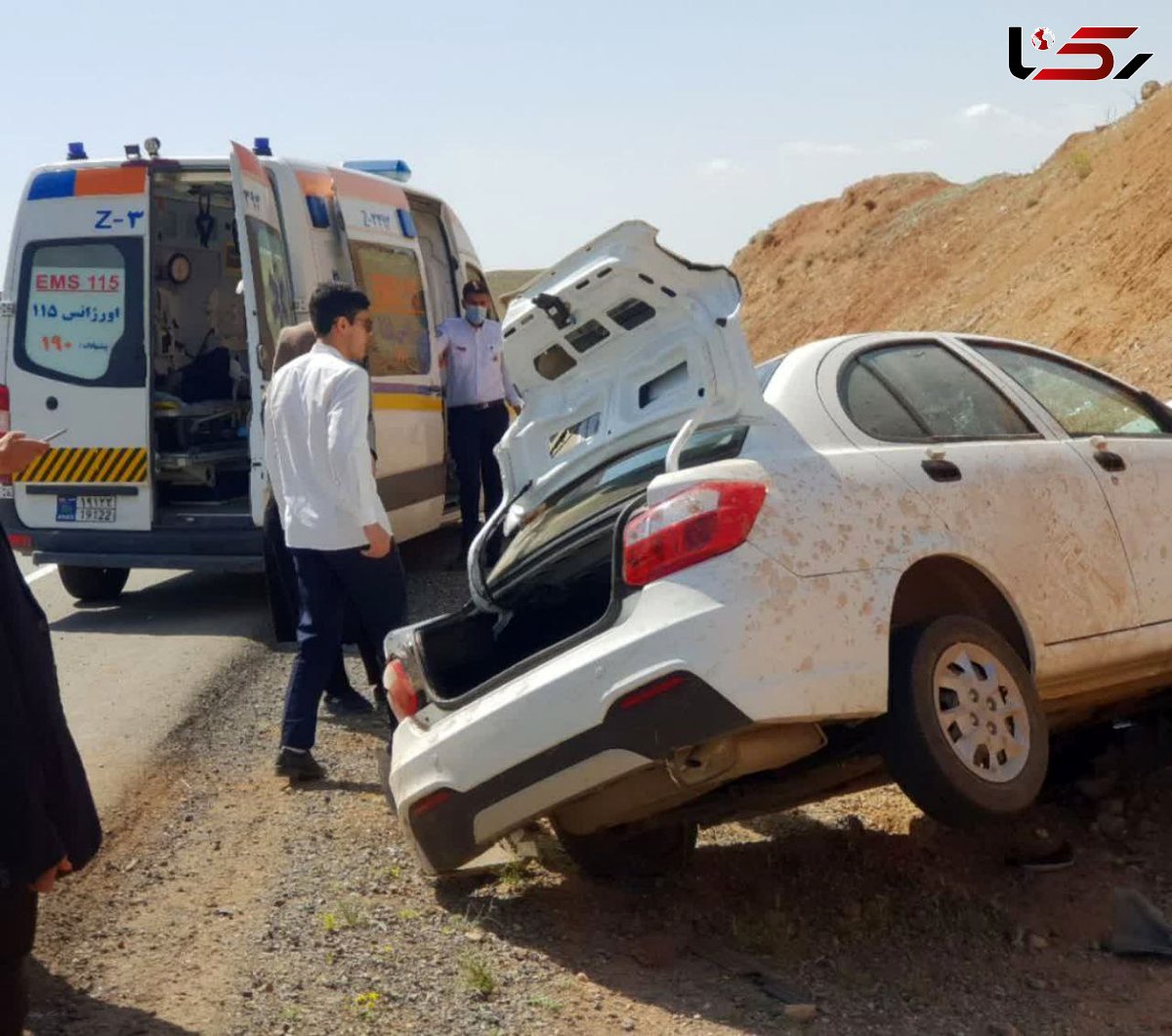 سانحه رانندگی در محور مرند -جلفا ۴ مصدوم بر جای گذاشت