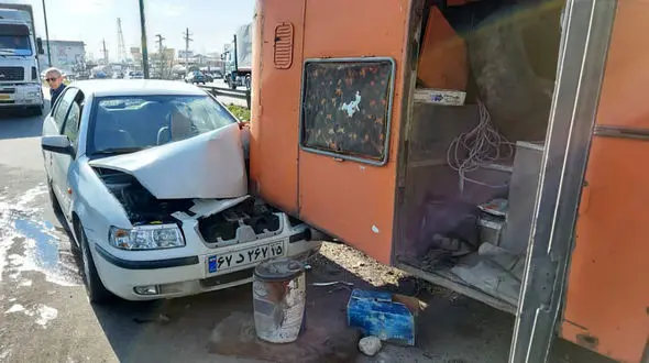 عکس / انتقال 6 زن و مرد تبریزی از این صحنه به بیمارستان 