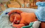 تولد نوزاد 6 کیلویی در بریتانیا + عکس