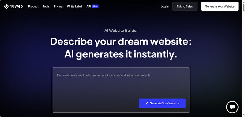 وب‌سایت 10web
