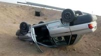 واژگونی مرگبار پراید در مسیر سوسنگرد + عکس