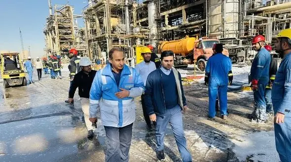  آتش‌سوزی پالایشگاه اصفهان + آمار آسیب دیدگان