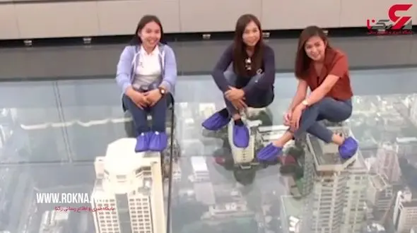 فیلمی که باورکردنی نیست! / درآسمان راه بروید و شهر را زیر پایتان ببینید + جزییات