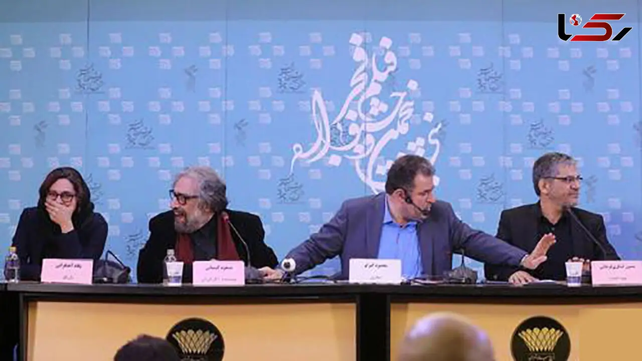 درگیری لفظی عوامل فیلم قاتل اهلی در نشست خبری جنجال آفرید +فیلم و عکس