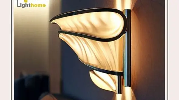 استفاده از چراغ دیواری به عنوان عنصر دکوراتیو و هنری محیط