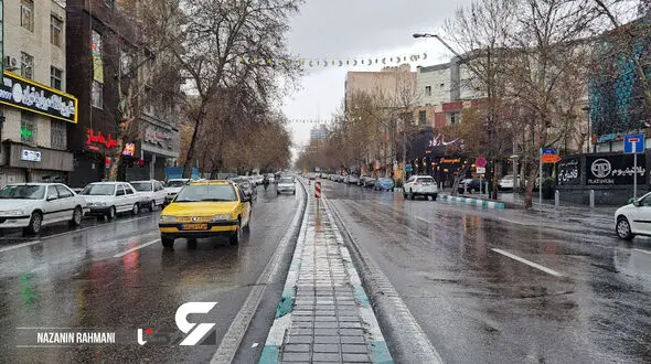 افزایش نسبی دما و بارش باران در استان تهران