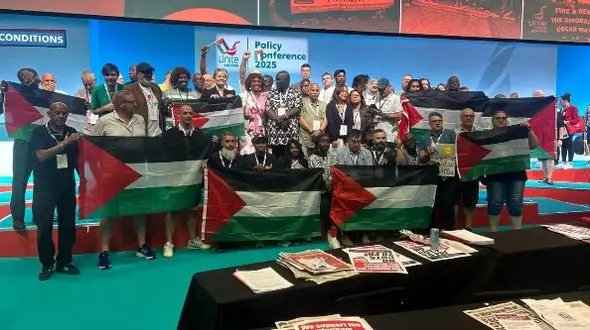 تصویب تحریم تسلیحاتی اسرائیل توسط اتحادیه صنفی انگلیس