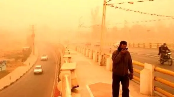 گرد و خاک عراقی در مسیر خوزستان /صدور هشدار زرد 