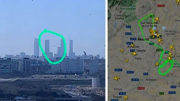 از کار افتادن یک موتور هواپیمای کانادایی با 130 مسافر / این هواپیما هنوز در آسمان است + عکس