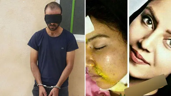 حمله وحشیانه به دختر 17 ساله در اسفراین / تبهکار در ملاعام گردانده شد + فیلم و عکس
