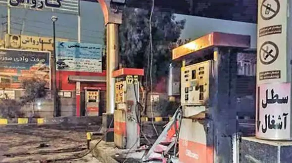 چه تعداد پ‍مپ‌بنزین در جریان ناآرامی‌ها در تهران تخریب شد؟