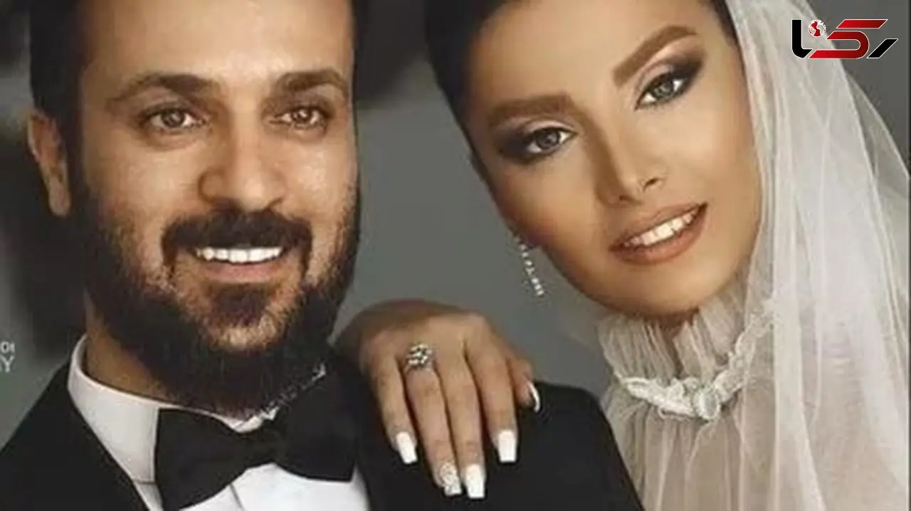 عکس| سفر زمان؛ «احمد مهرانفر» و «مونا فائزپور» در حال بریدن کیک در مراسم اکران یک فیلم