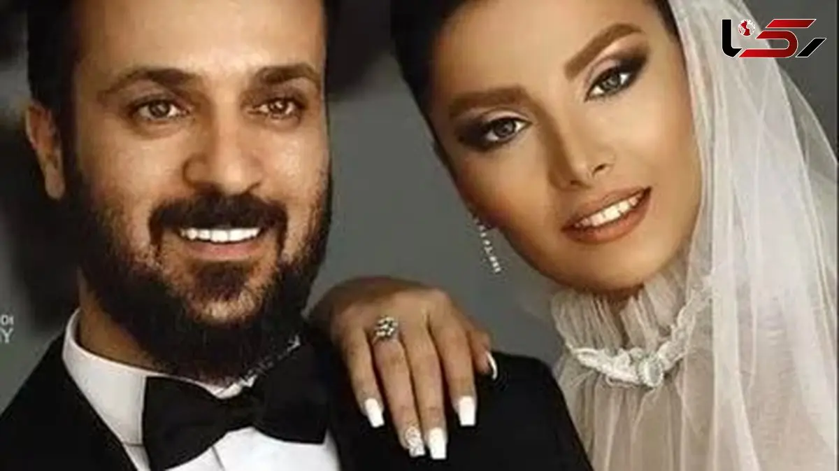 عکس| سفر زمان؛ «احمد مهرانفر» و «مونا فائزپور» در حال بریدن کیک در مراسم اکران یک فیلم