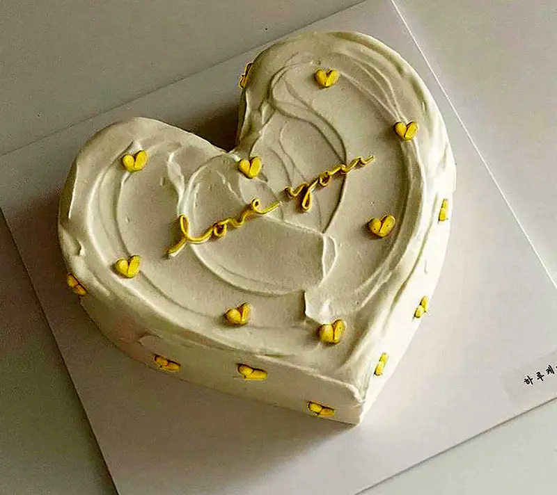 مدل کیک قلبی مردانه