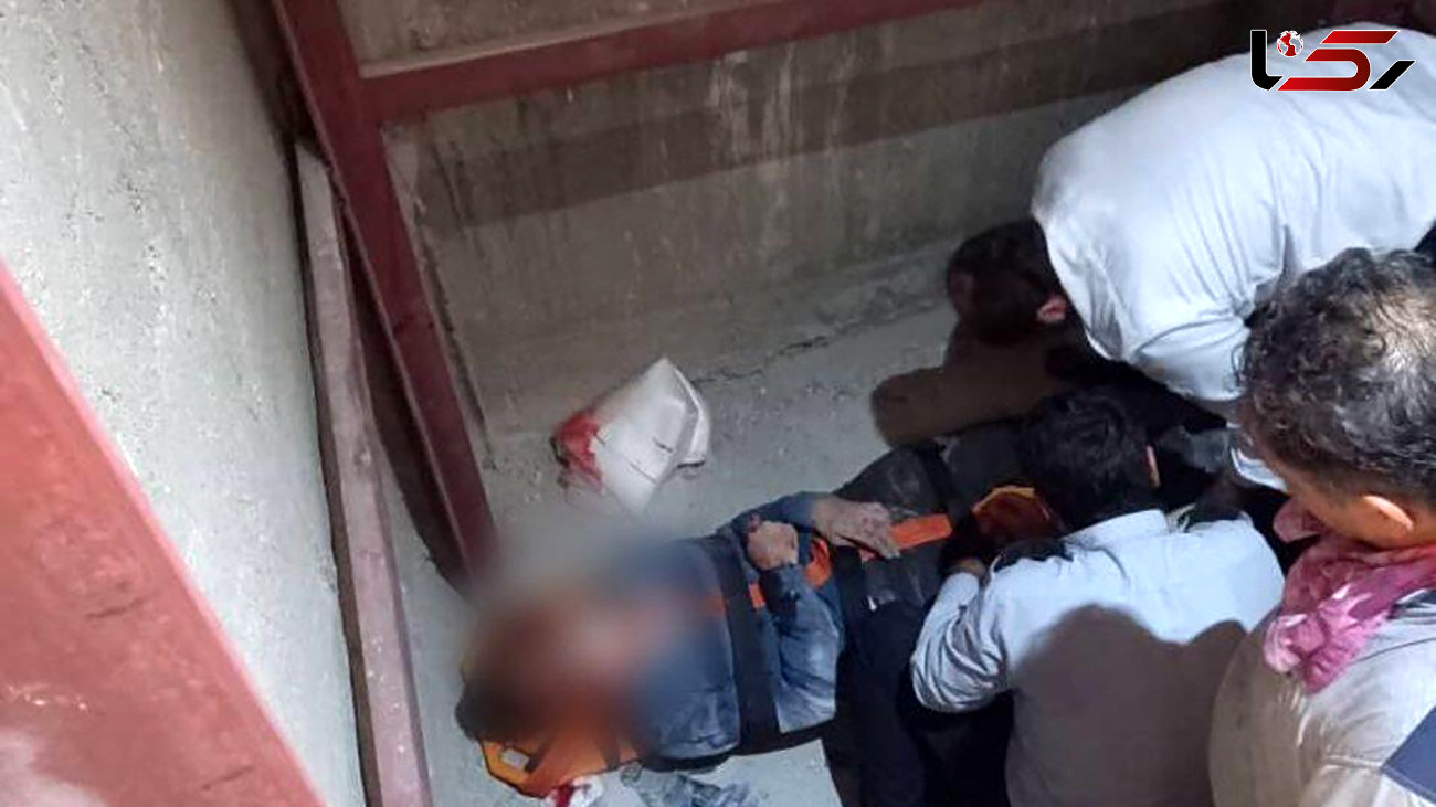 سقوط یک کارگر به چاهک آسانسور در تبریز