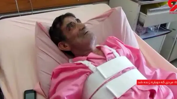 فیلم زنده شدن مرد مراغه ای پس از مرگ / در سردخانه بیمارستان همه ...