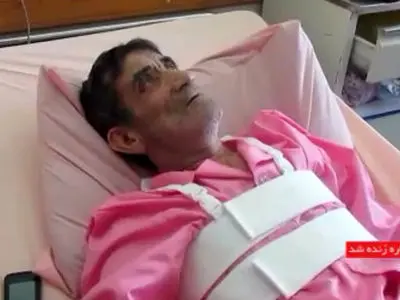 فیلم زنده شدن مرد مراغه ای پس از مرگ / در سردخانه بیمارستان همه ...