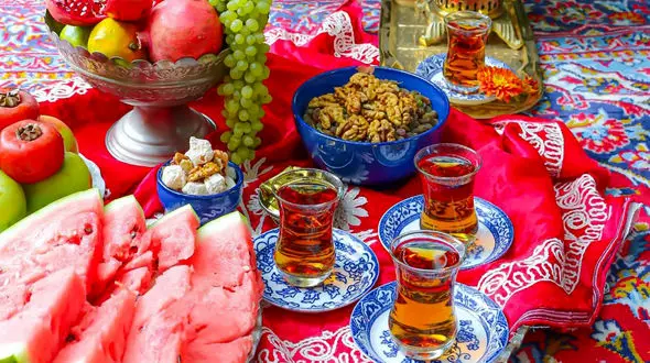 5 عکس با حس و حال یلدا 